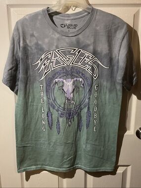 Eagles Liquid Blue Sphere Dreamcatcher Tee with Backhit